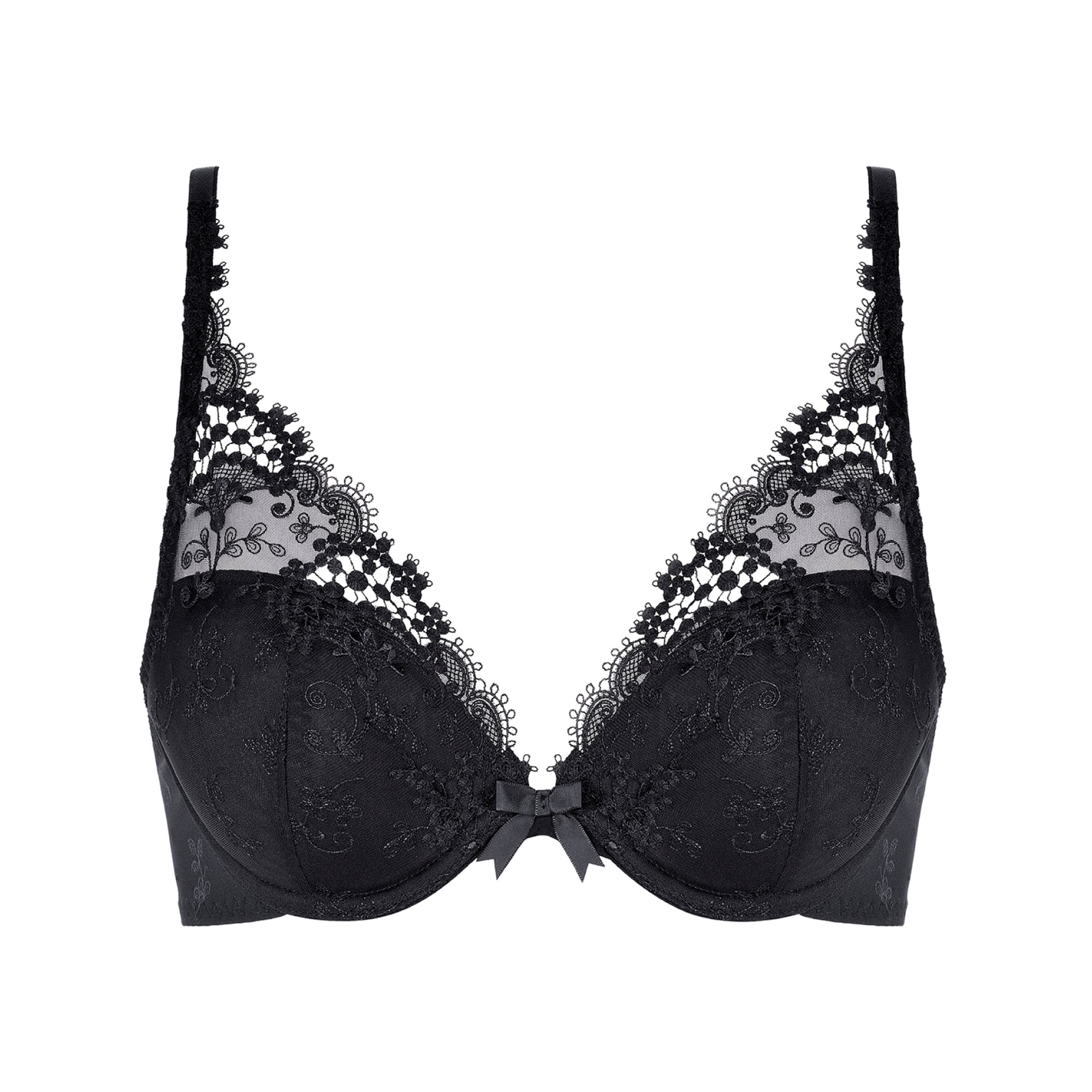 Soutien-gorge - WISH - Push-up décolleté plongeant - Simone Pérèle