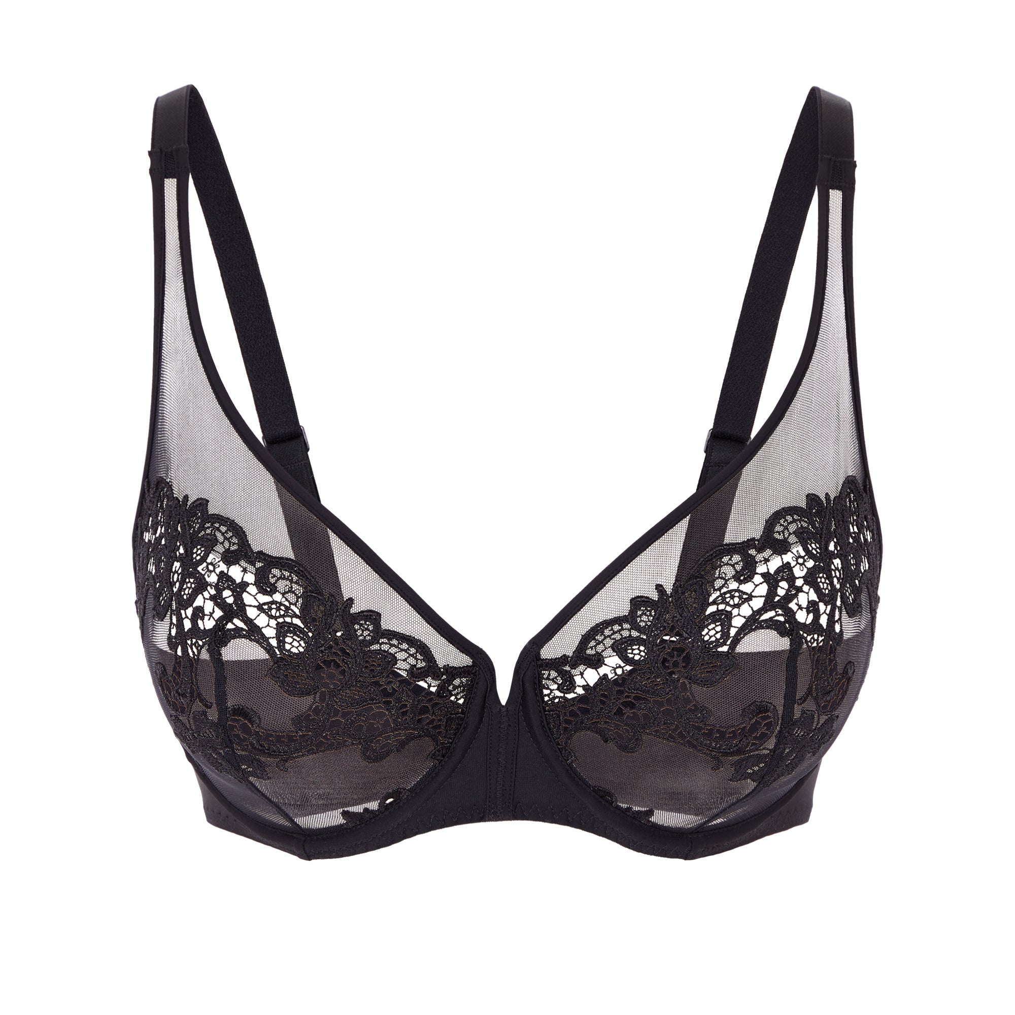 Soutien-gorge - SAGA - Armature décolleté plongeant - Simone Pérèle