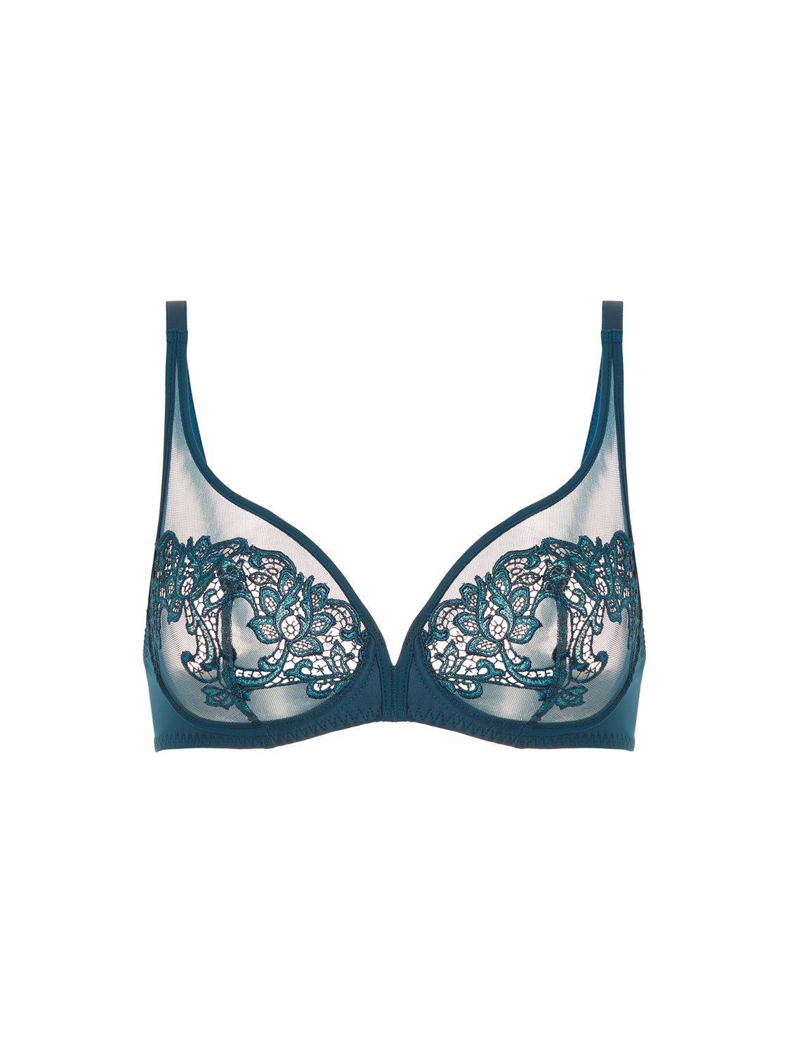 Soutien-gorge - SAGA - Armature décolleté plongeant - Simone Pérèle
