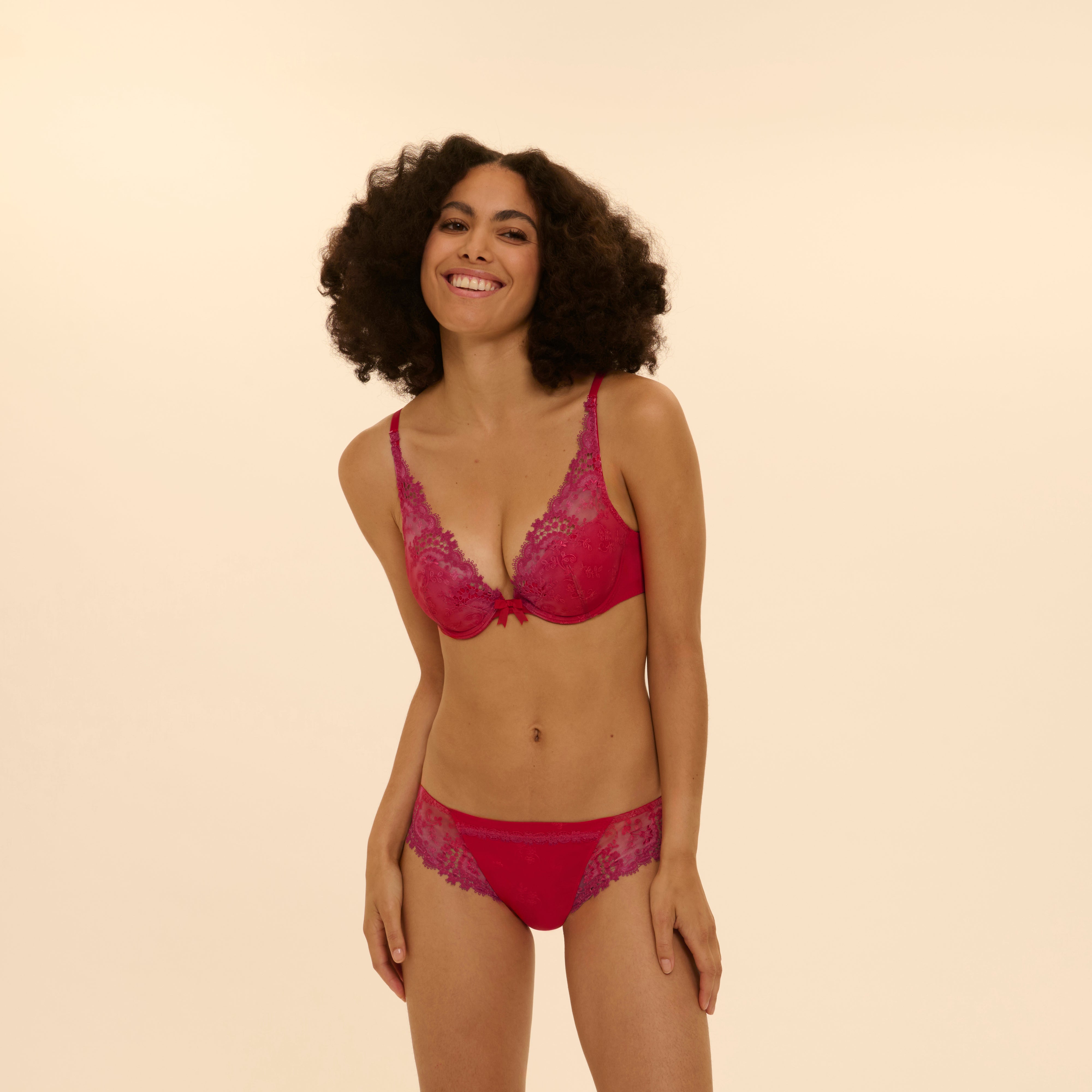 Soutien-gorge - WISH - Push-up décolleté plongeant - Simone Pérèle