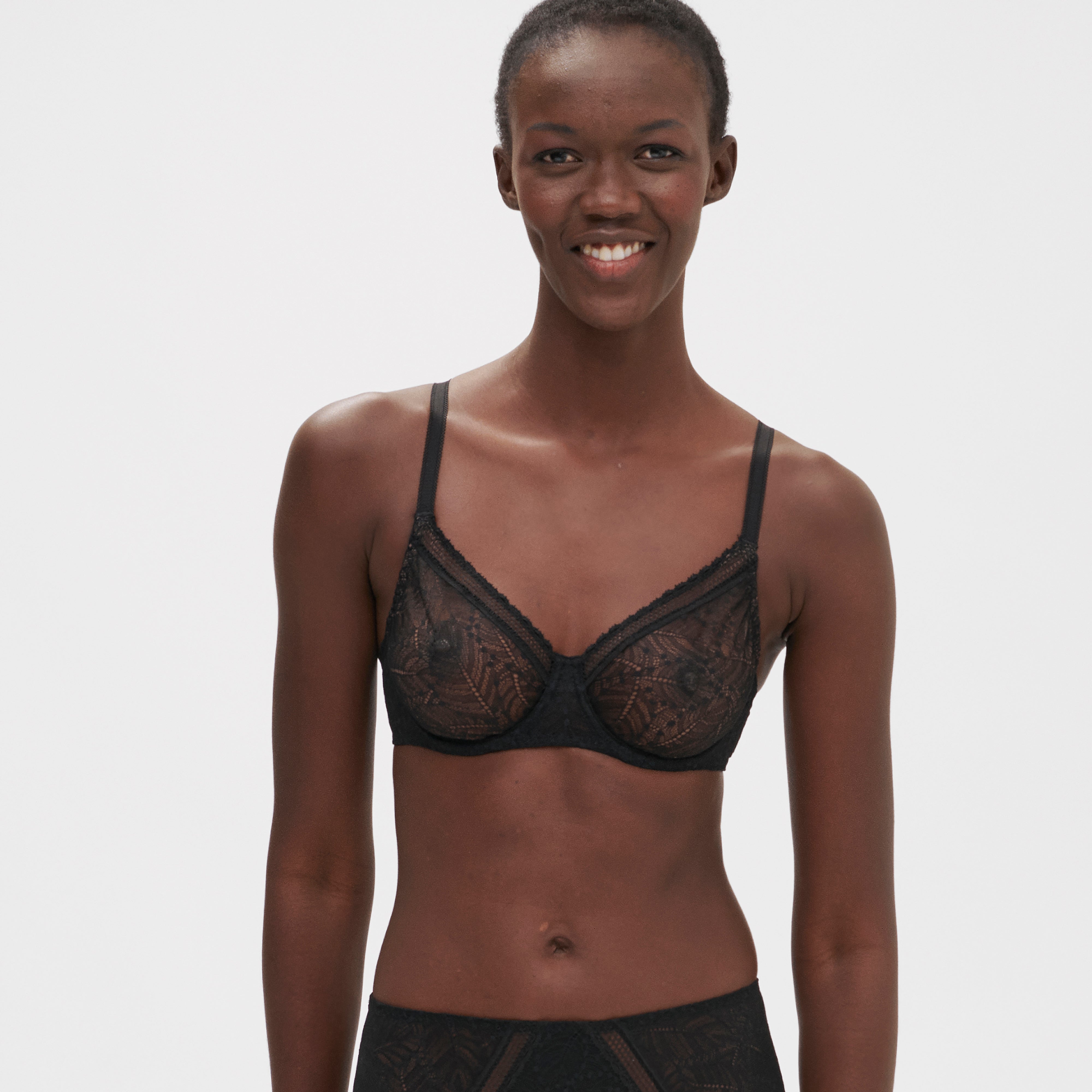 Soutien-gorge - COMETE - Armature moulé décolleté plongeant  - Simone Pérèle