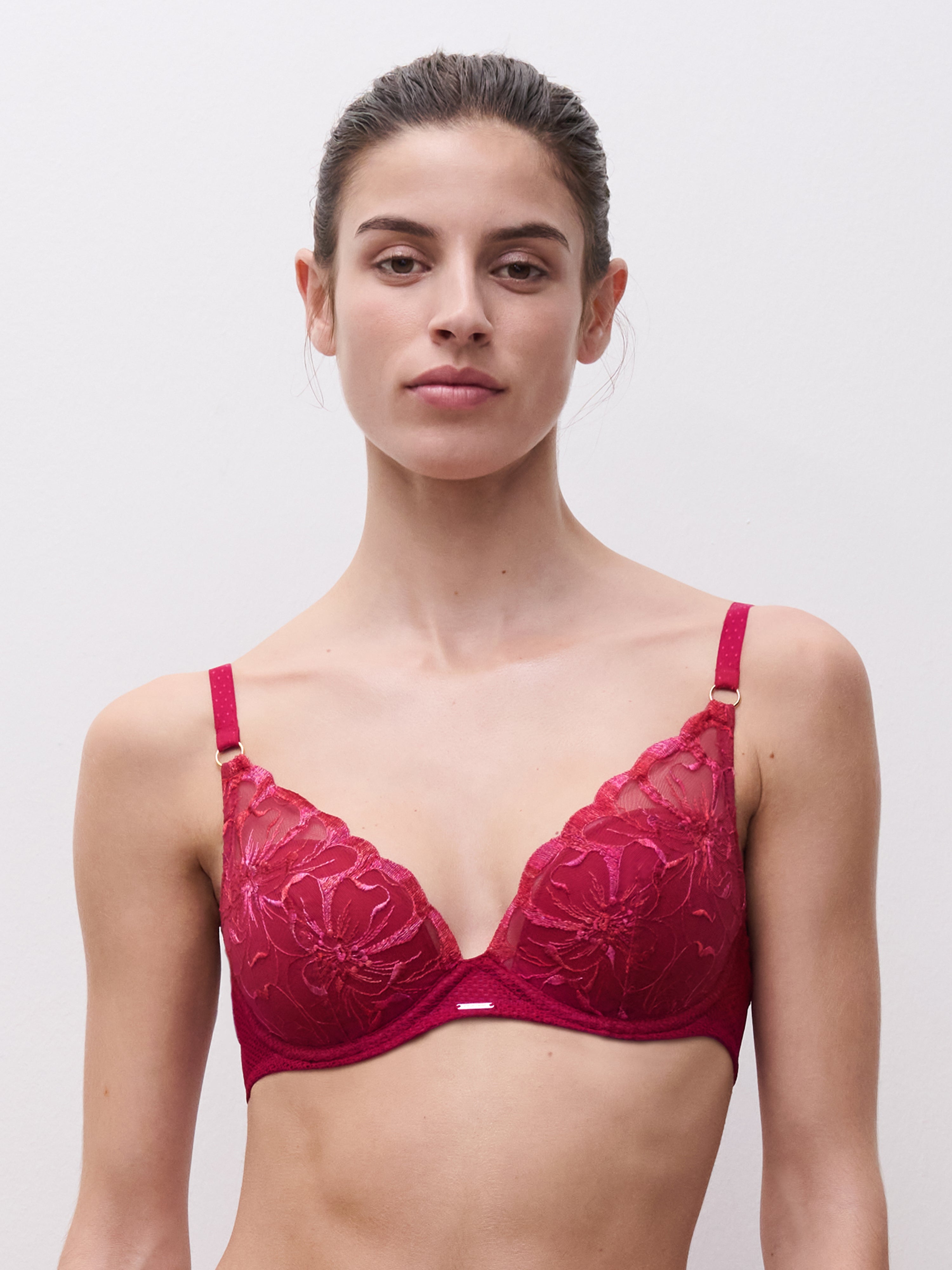 Soutien-gorge - FLEUR coque plongeant - Chantelle