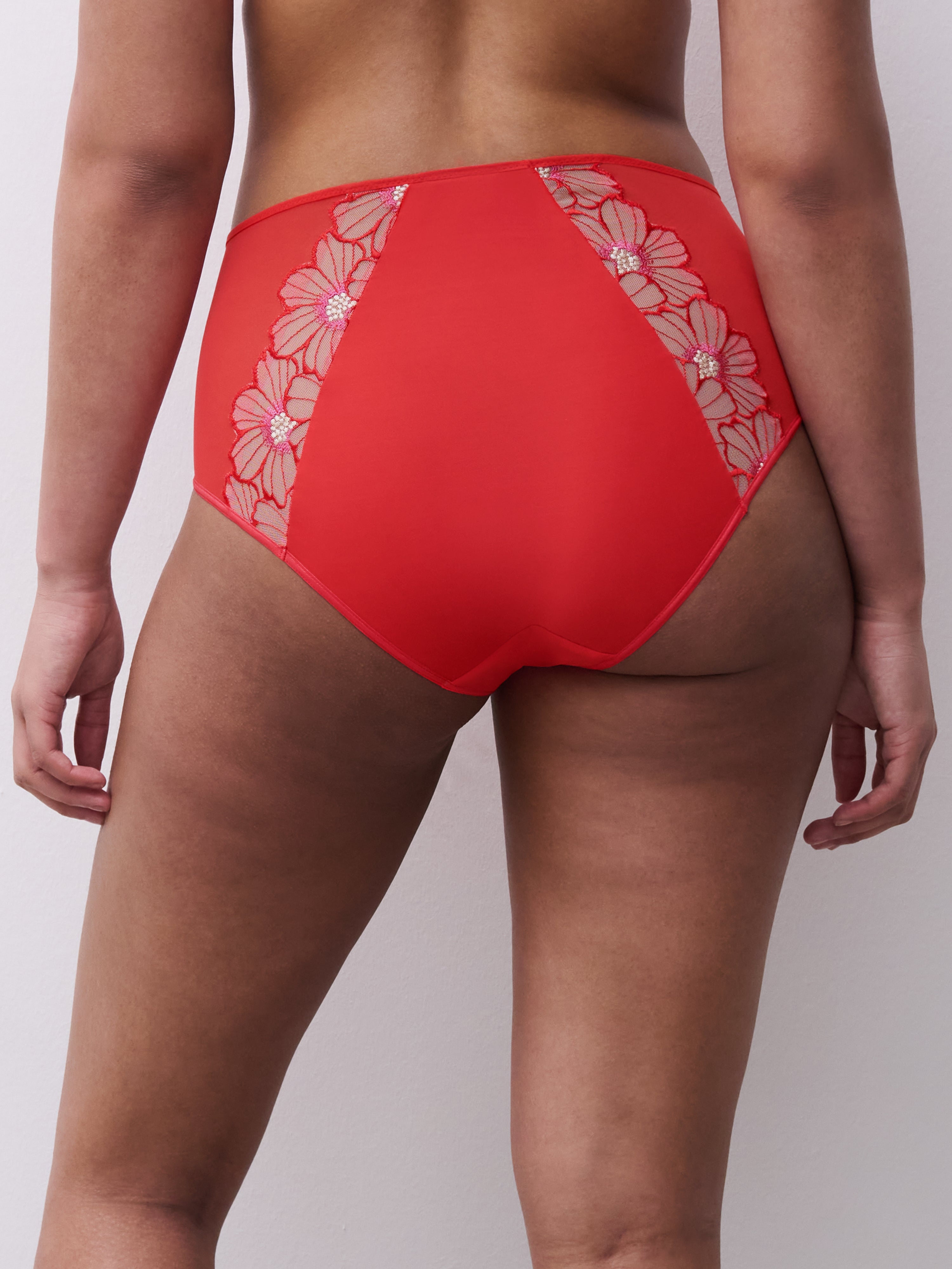 Culotte haute - LUSH fleur flamboyante - Chantelle Pulp