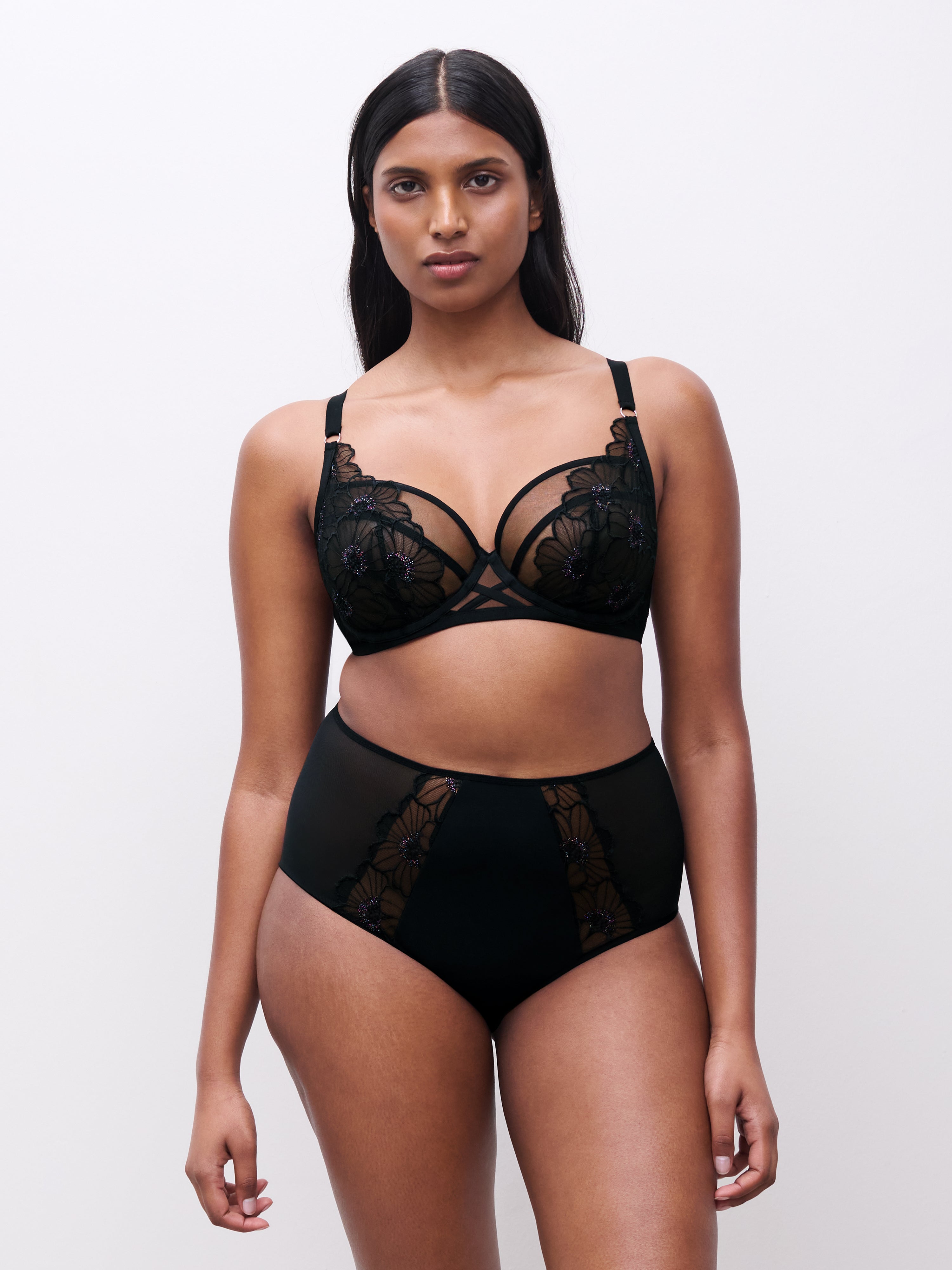 Soutien-gorge armature enveloppant - LUSH FESTIF - Chantelle Pulp