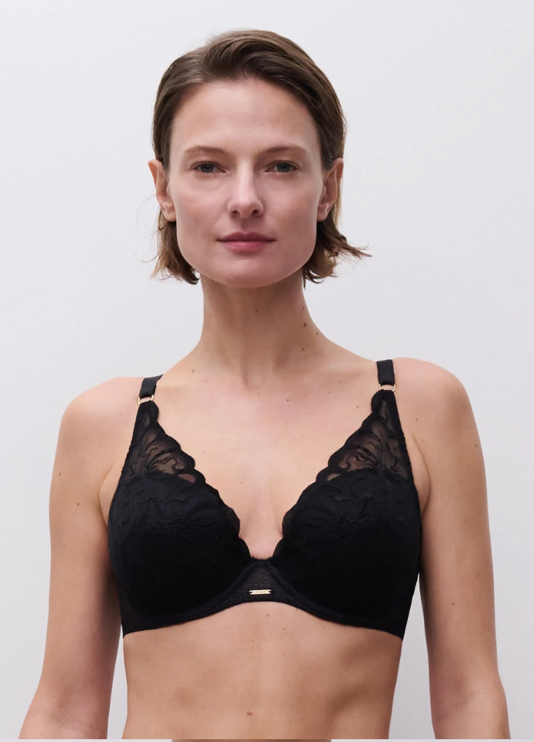 Soutien-gorge - FLEUR coque plongeant - Chantelle