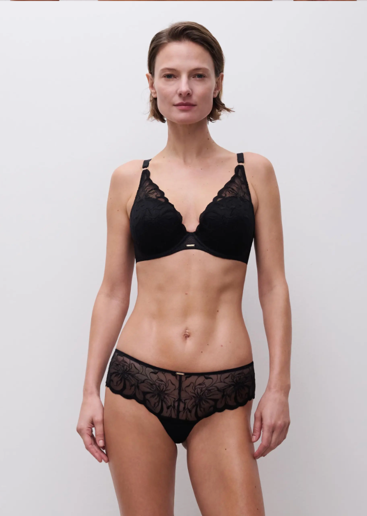 Soutien-gorge - FLEUR coque plongeant - Chantelle