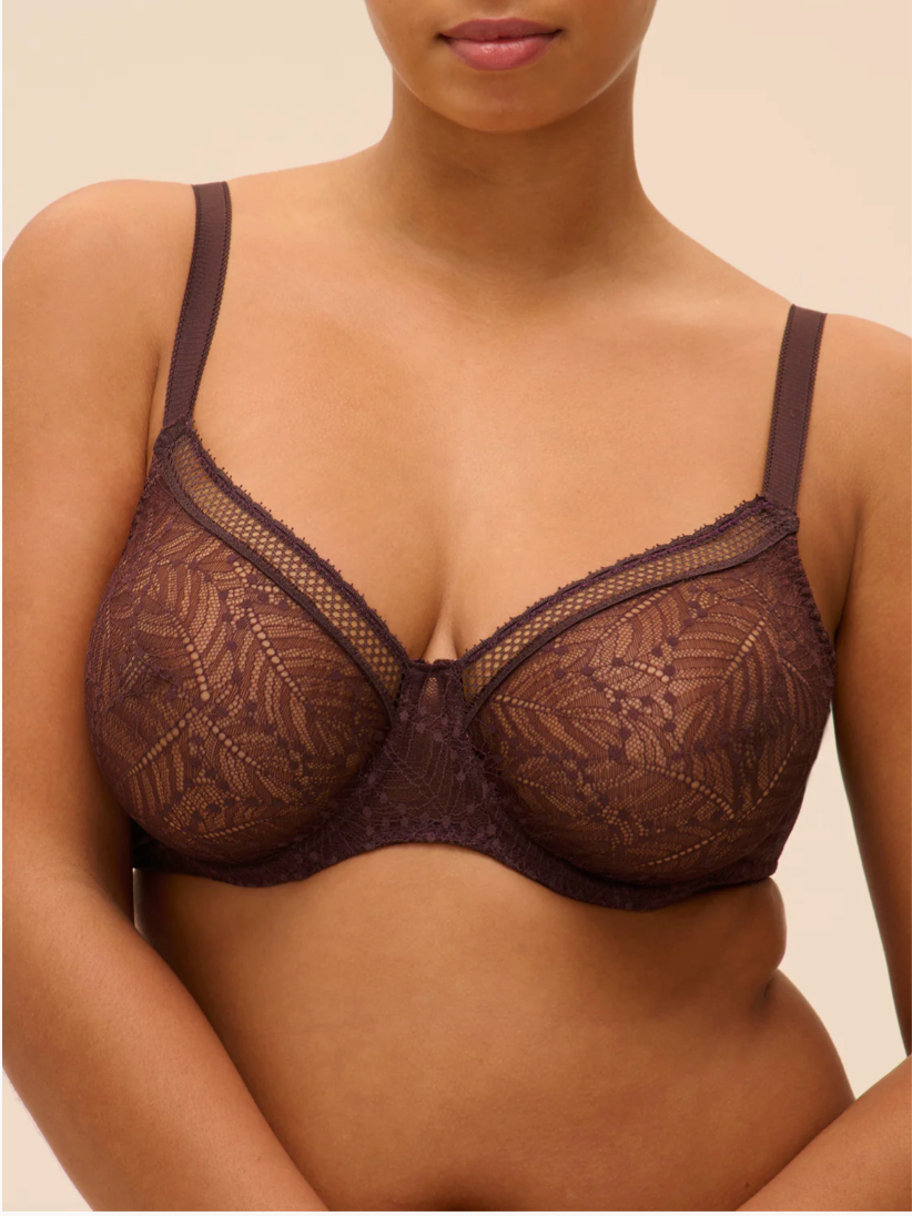 Soutien-gorge - COMETE - Armature moulé décolleté plongeant  - Simone Pérèle