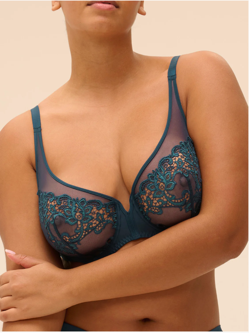 Soutien-gorge - SAGA - Armature décolleté plongeant - Simone Pérèle