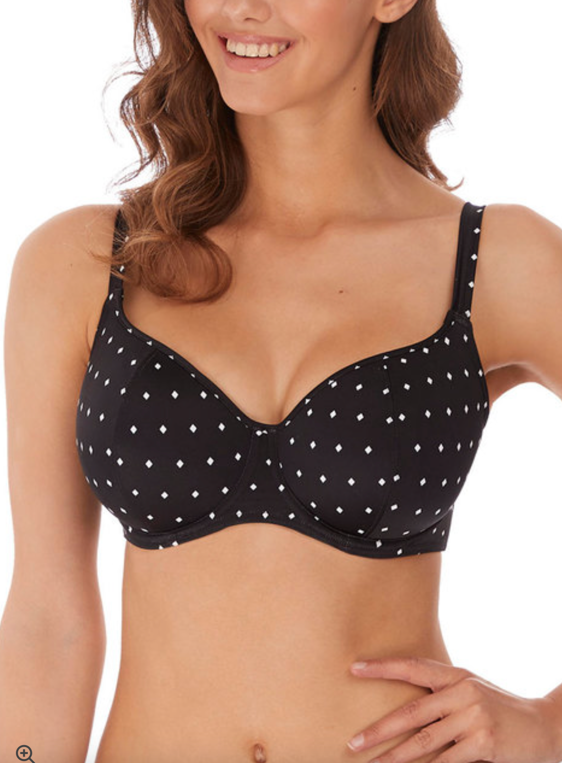 Haut de maillot de bain - Soutien-gorge décolleté coeur avec armatures - JEWEL COVE - Freya