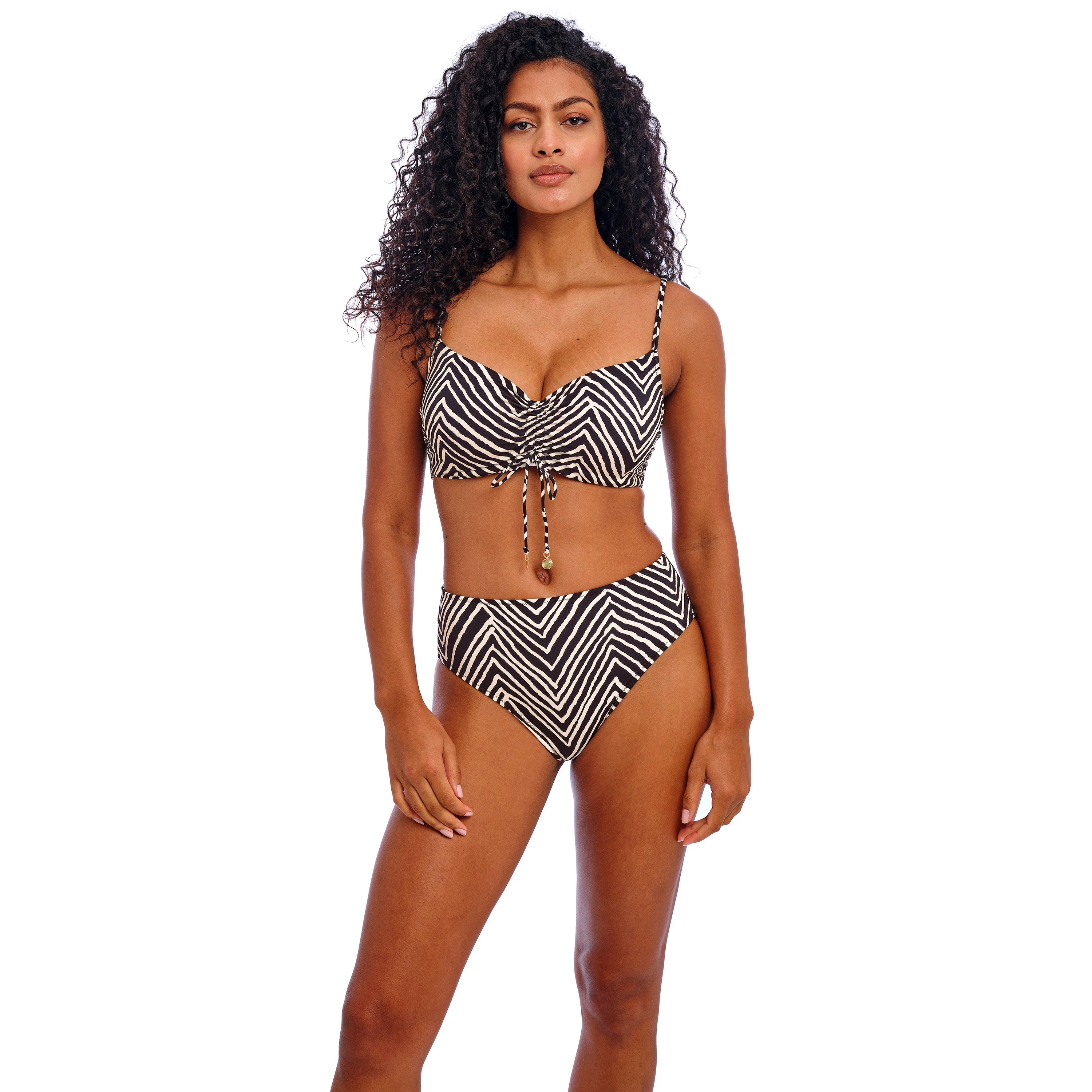 Bas de maillot de bain slip taille haute - FIJI FALLS - Freya