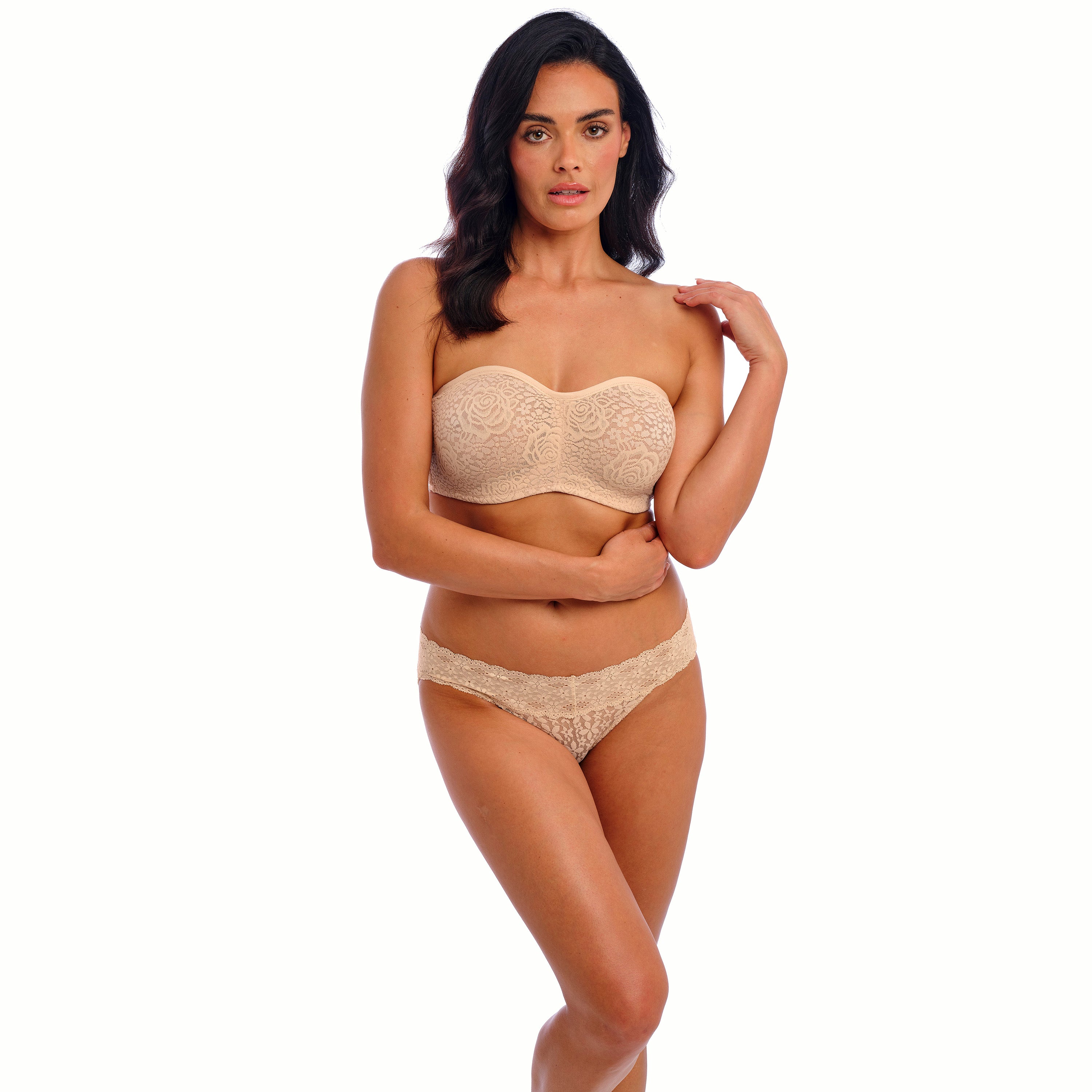Soutien-gorge bandeau armature - HALO LACE - Wacoal
