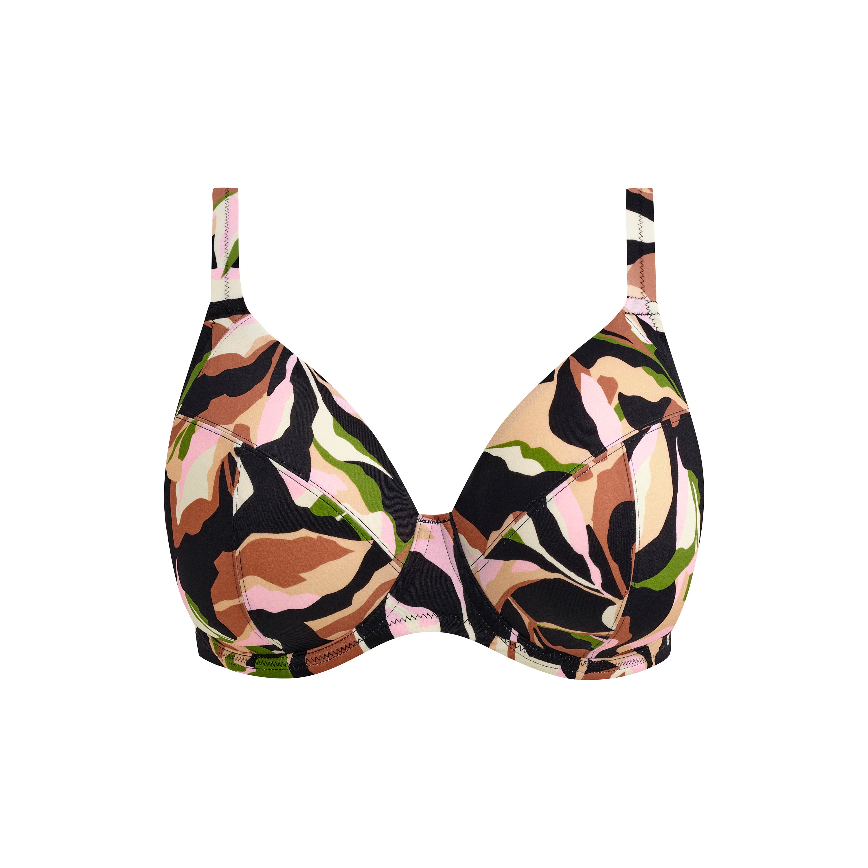 Haut de maillot de bain soutien-gorge décolleté plongeant avec armatures - OCEAN AVENUE - Elomi
