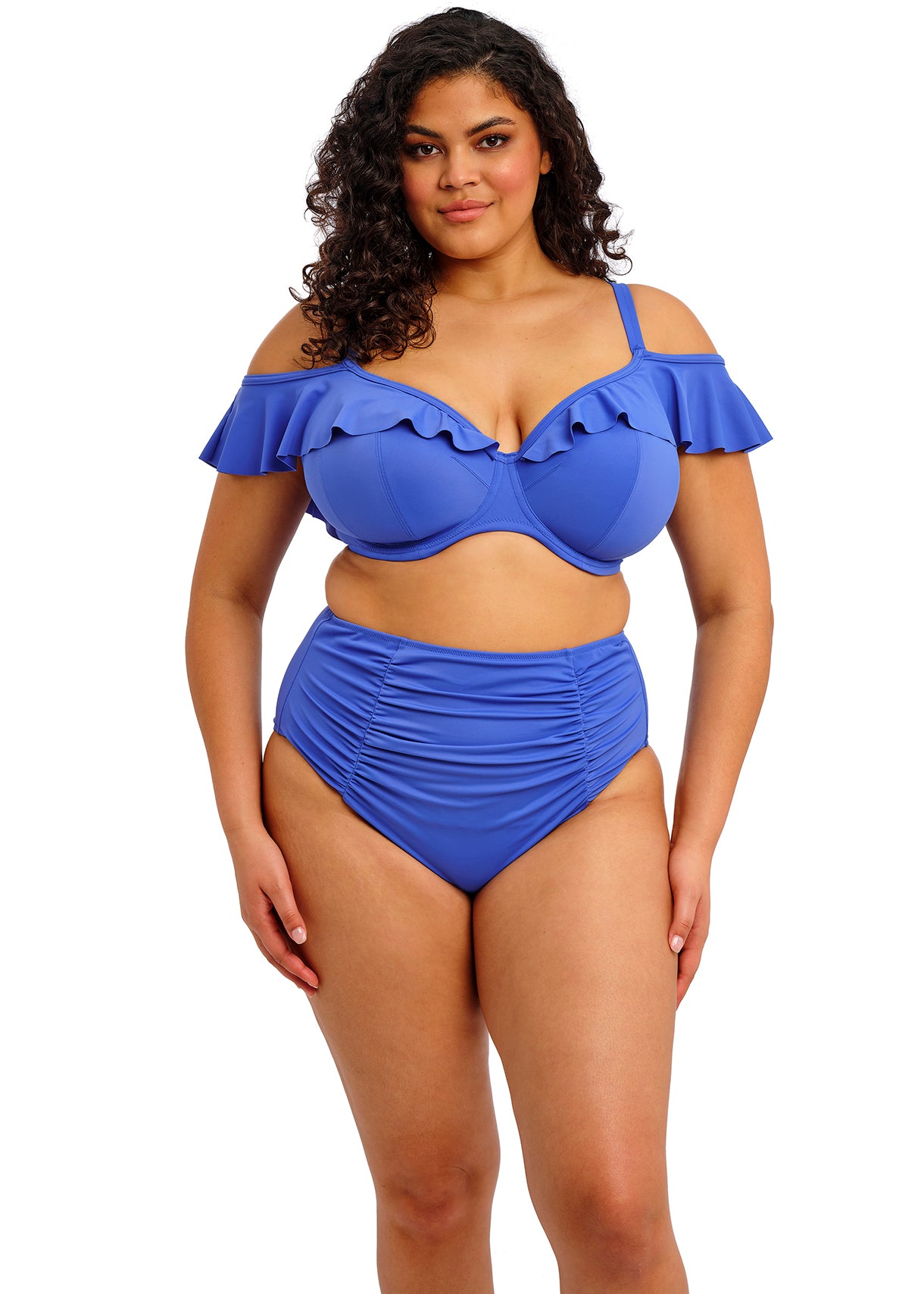 Bas de maillot de bain slip taille haute - PLAIN SAILING - Elomi