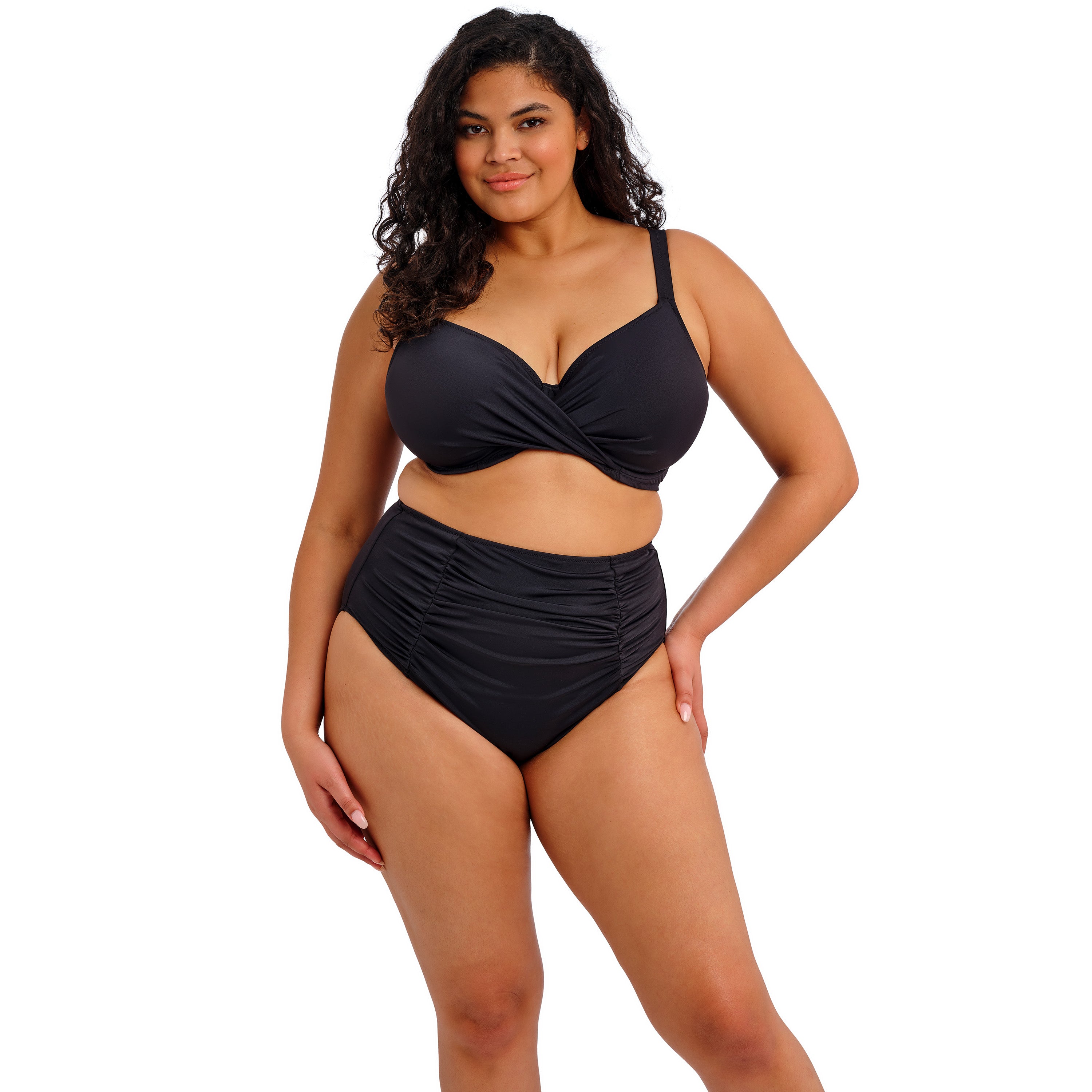 Haut de maillot de bain soutien-gorge Plunge armatures - PLAIN SAILING - Elomi