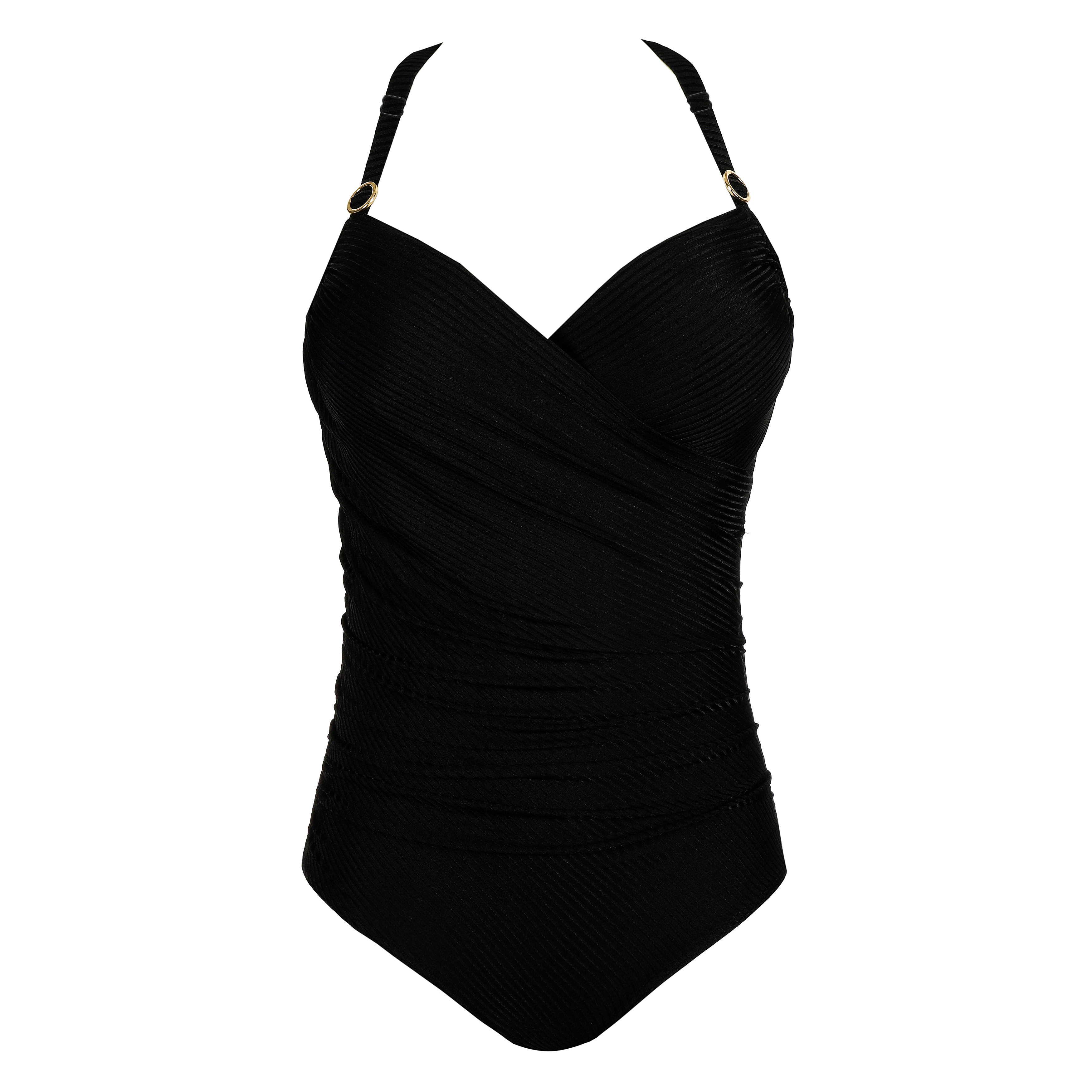 Maillot de bain 1 pièce avec armatures emboitant décolleté cache coeur - DELRAY - PrimaDonna