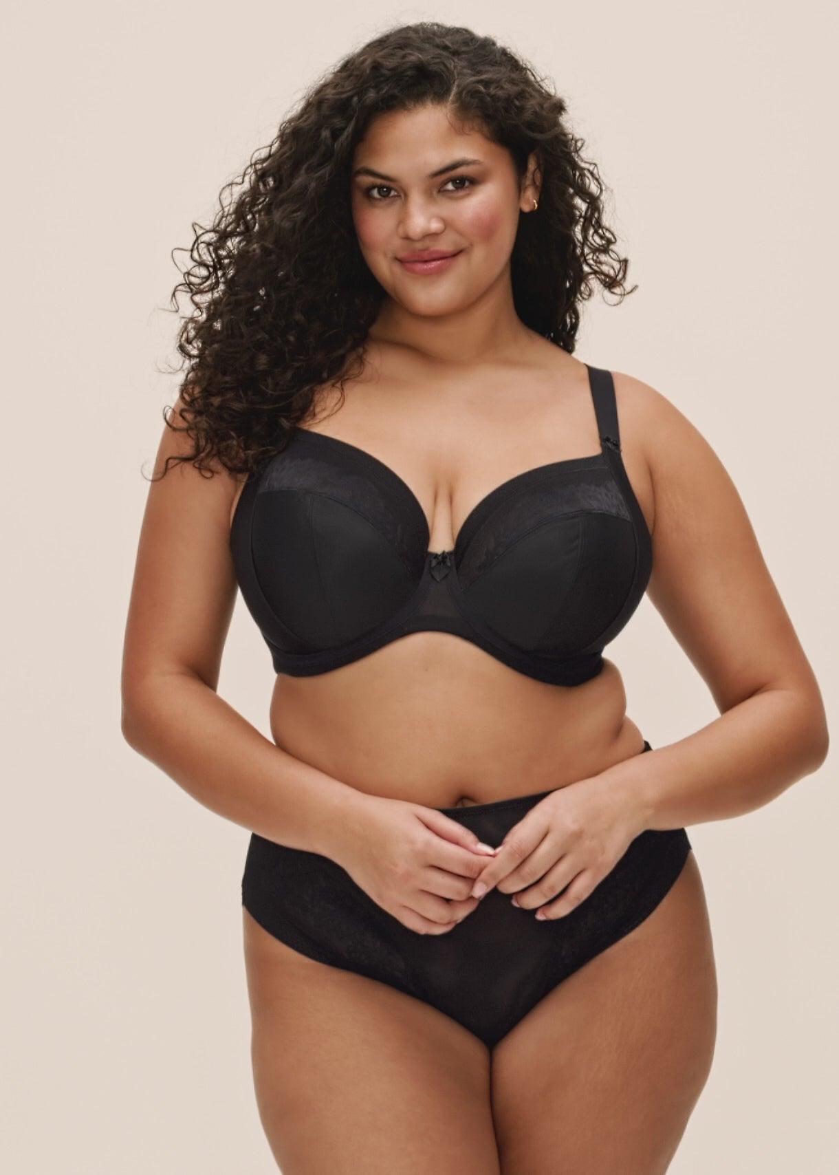 Charger la vidéo : Soutien-gorge - plunge armatures - stretch - NERINA - Elomi