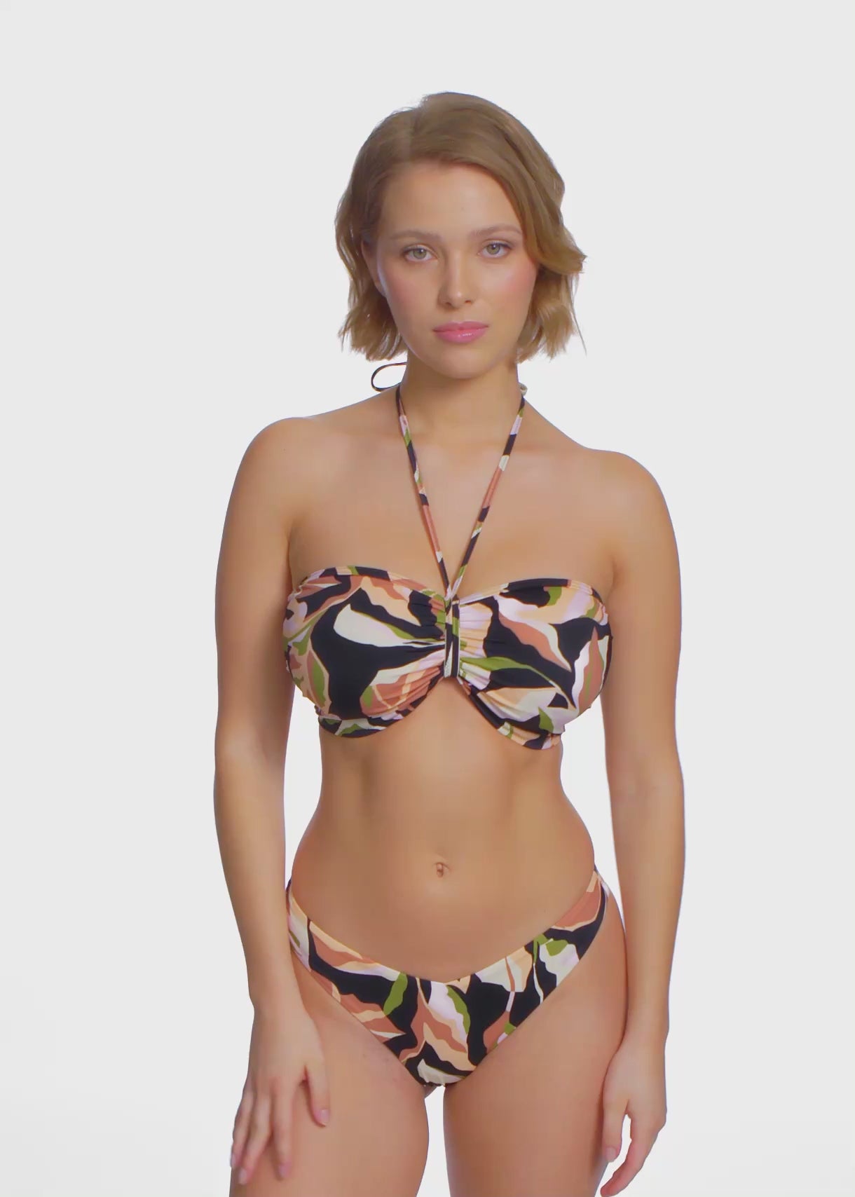 Charger la vidéo : Haut de maillot de bain - Bandeau avec armatures - OCEAN AVENUE - Freya