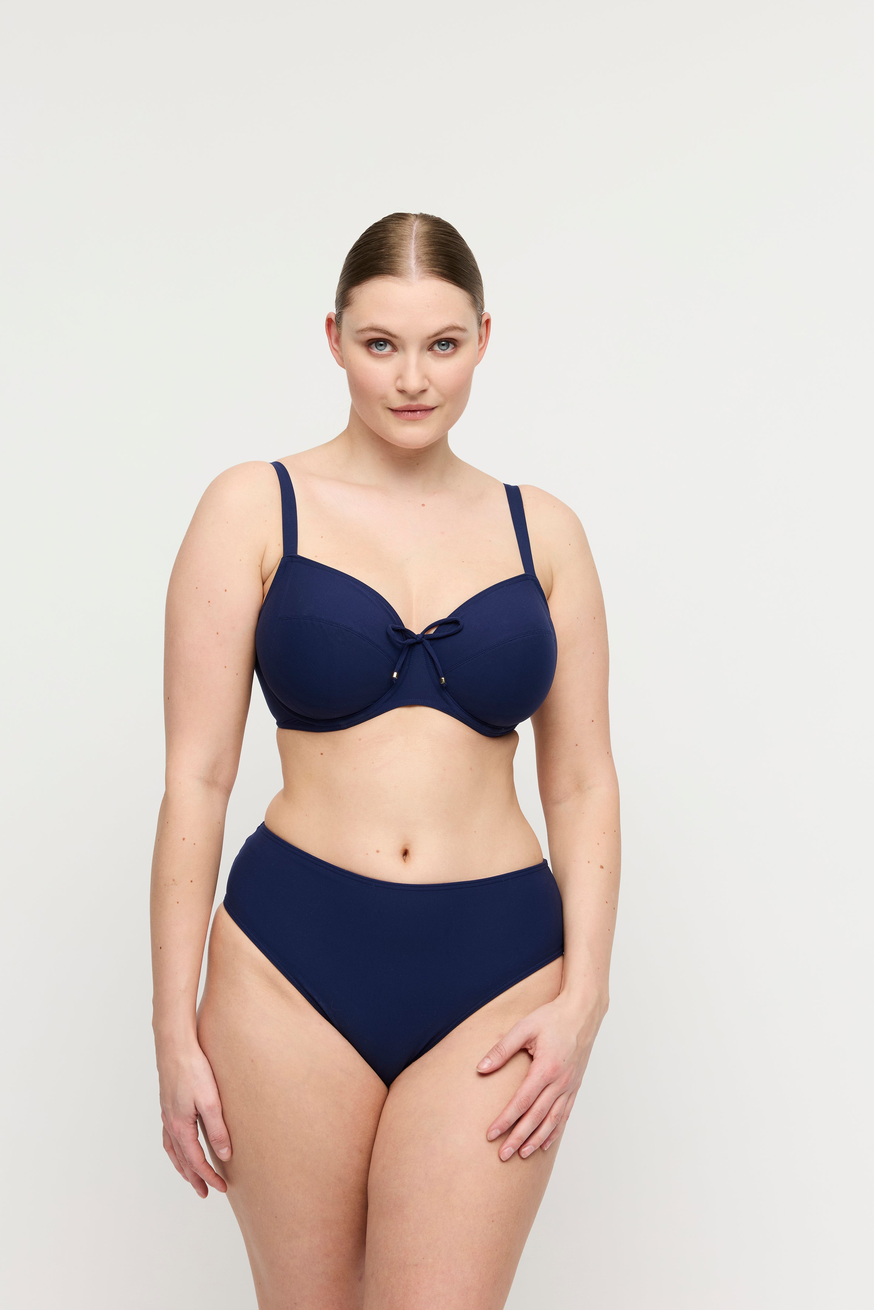 Bas de maillot de bain bikini slip taille haute - ASWAN - PrimaDonna