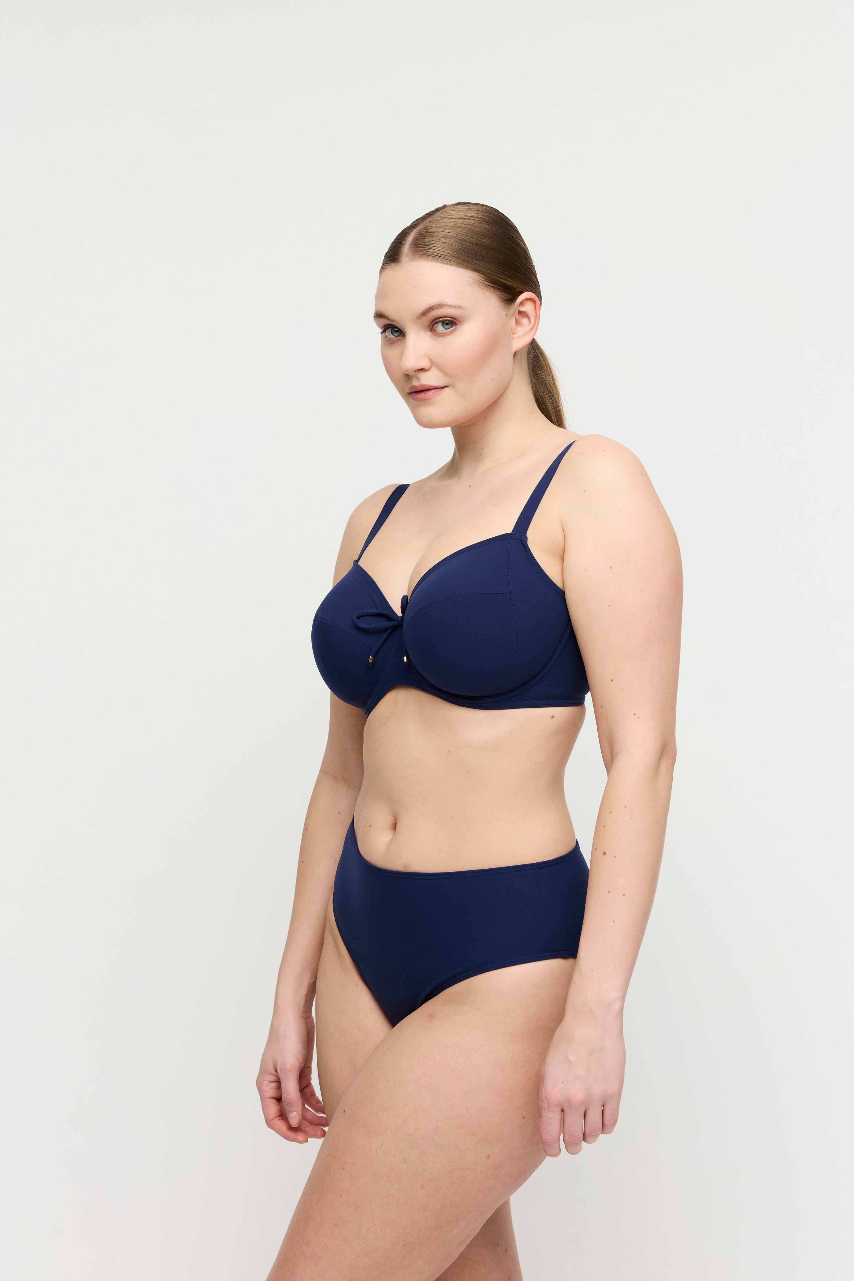 Bas de maillot de bain bikini slip taille haute - ASWAN - PrimaDonna